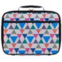 Multicolor Triangle Full Print Lunch Bag View1