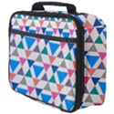 Multicolor Triangle Full Print Lunch Bag View4