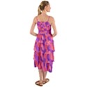 Pink and Purple Camouflage Layered Bottom Dress View2