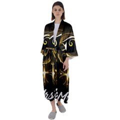 Venus Mrs Maxi Satin Kimono by PurplePrincess