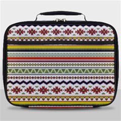 Bright Tribal Full Print Lunch Bag by ibelieveimages