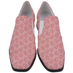 Cat With Violin Pattern Women Slip On Heel Loafers by sifis