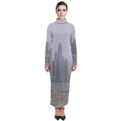 P1020022 Turtleneck Maxi Dress by 45678