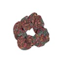 Stylish Fall Colors Camouflage Velvet Scrunchie View1