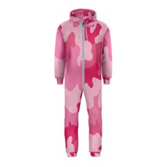 Camo Pink Hooded Jumpsuit (kids) by MooMoosMumma