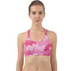 Camo Pink Back Web Sports Bra by MooMoosMumma