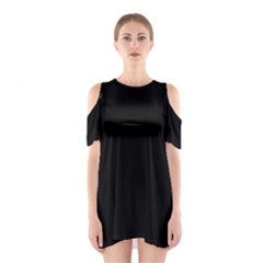 Rich Ebony Shoulder Cutout One Piece Dress by Janetaudreywilson