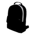 Rich Ebony Flap Pocket Backpack (Large) View1