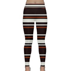 Classic Coffee Brown Classic Yoga Leggings by tmsartbazaar