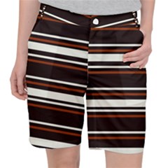 Classic Coffee Brown Pocket Shorts by tmsartbazaar