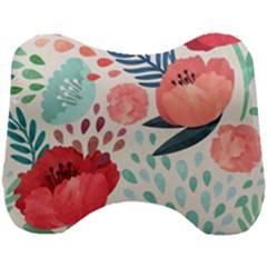 Floral  Head Support Cushion by Sobalvarro