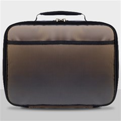 Brown And Grey Gradient Ombre Color Full Print Lunch Bag by SpinnyChairDesigns