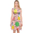 Cats and fruits  Capsleeve Midi Dress View1