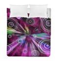 Fractal Circles Abstract Duvet Cover Double Side (Full/ Double Size) View1