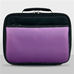 Purple Gradient Ombre Lunch Bag by SpinnyChairDesigns