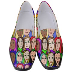 432sisters Women s Classic Loafer Heels by Kritter