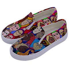 Sisters2020 Kids  Canvas Slip Ons by Kritter