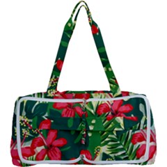 Floral Pink Flowers Multi Function Bag by Mariart