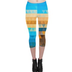 Mosaic  Capri Leggings  by Sobalvarro