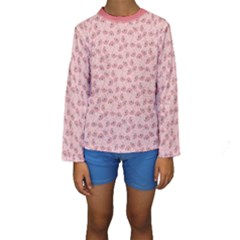 Squid Chef Pattern Kids  Long Sleeve Swimwear by sifis