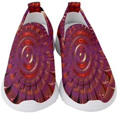 Chakra Flower Kids  Slip On Sneakers by Sparkle