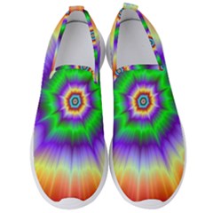 Psychedelic Big Bang Men s Slip On Sneakers by Filthyphil