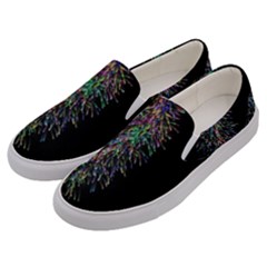 Galaxy Space Men s Canvas Slip Ons by Sabelacarlos