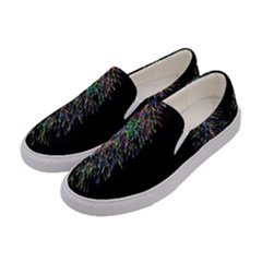 Galaxy Space Women s Canvas Slip Ons by Sabelacarlos