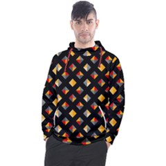 Geometric Diamond Tile Men s Pullover Hoodie by tmsartbazaar