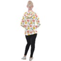 Citrus Gouache Pattern Women s Hooded Pullover View2