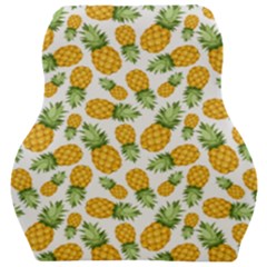 Pineapples Car Seat Velour Cushion  by goljakoff