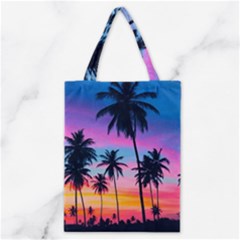 Sunset Palms Classic Tote Bag by goljakoff