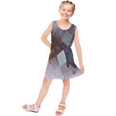 Digital Geometry Kids  Tunic Dress by Sparkle