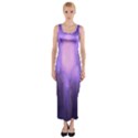 Violet Spark Fitted Maxi Dress View1