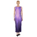 Violet Spark Fitted Maxi Dress View2