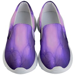 Violet Spark Kids Lightweight Slip Ons by Sparkle