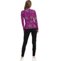 Beautiul Flowers On Wonderful Flowers Women s Long Sleeve Rash Guard View2