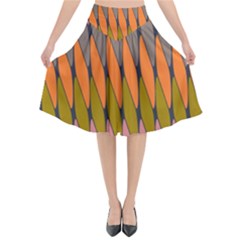 Zappwaits - Your Flared Midi Skirt by zappwaits