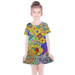 Supersonicplanet2020 Kids  Simple Cotton Dress by chellerayartisans