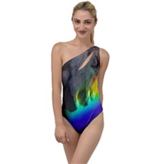 Rainbowcat To One Side Swimsuit by Sparkle