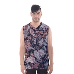 Autumn Leafs Men s Basketball Tank Top by Sparkle