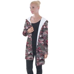 Realflowers Longline Hooded Cardigan by Sparkle