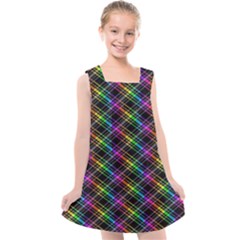 Rainbow Sparks Kids  Cross Back Dress by Sparkle