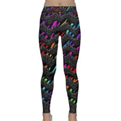 Rainbowwaves Classic Yoga Leggings by Sparkle