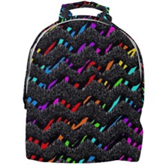 Rainbowwaves Mini Full Print Backpack by Sparkle