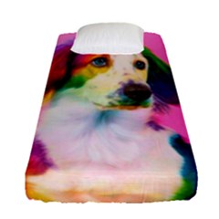 Rainbowdog Fitted Sheet (single Size) by Sparkle