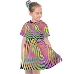 Rainbowwaves Kids  Sailor Dress by Sparkle