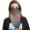 Rainbowwaves Face Covering Bandana (Triangle) View1