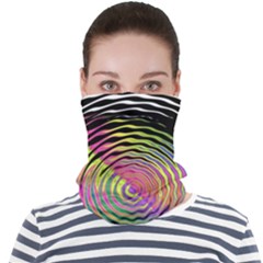 Rainbowwaves Face Seamless Bandana (adult) by Sparkle