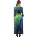 Rainbow Rain Button Up Maxi Dress View2